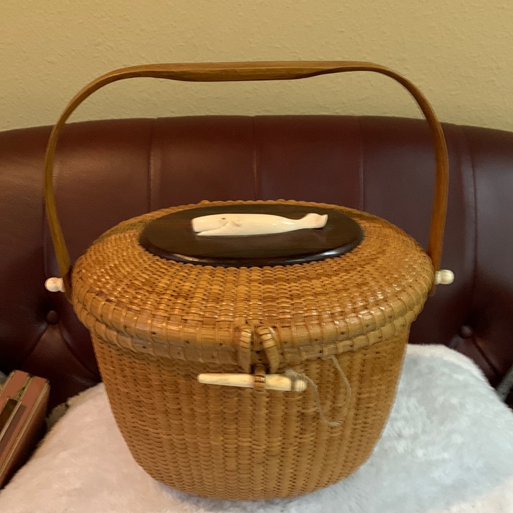 Vintage Jose Reyes Nantucket lightship basket